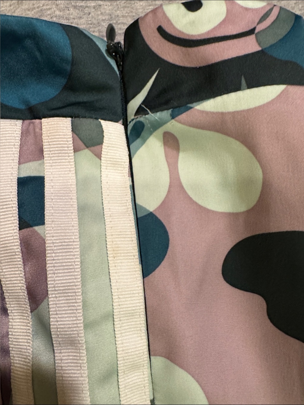 adidas Haddie Stewart Camo Smiley Wide-Leg Track Pants - Picture 8 of 8